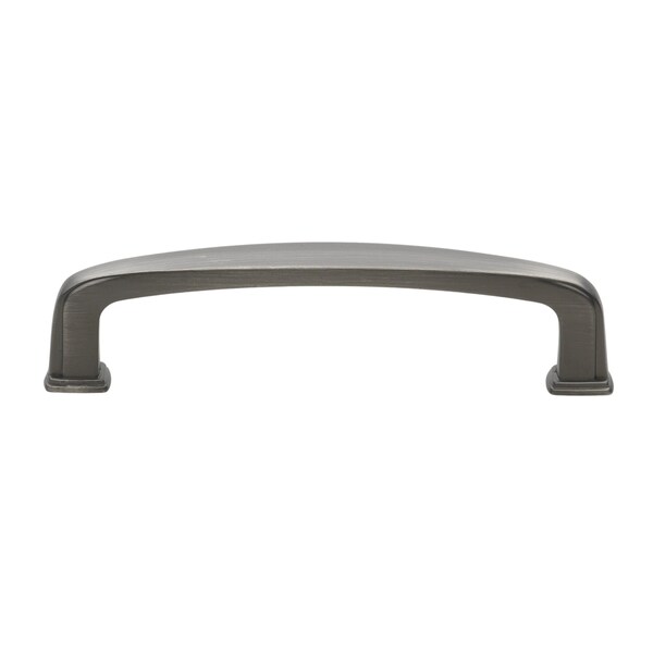 Gliderite Hardware 3-3/4 in. Center to Center Pewter Transitional Cabinet Pull, 5PK 81092-BP-5 - main